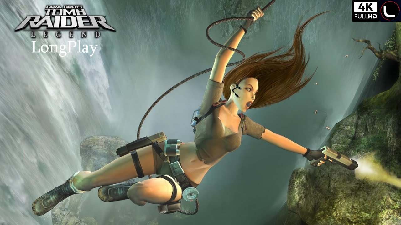 PSP - Tomb Raider: Legend - LongPlay [4K:60FPS] 🔴