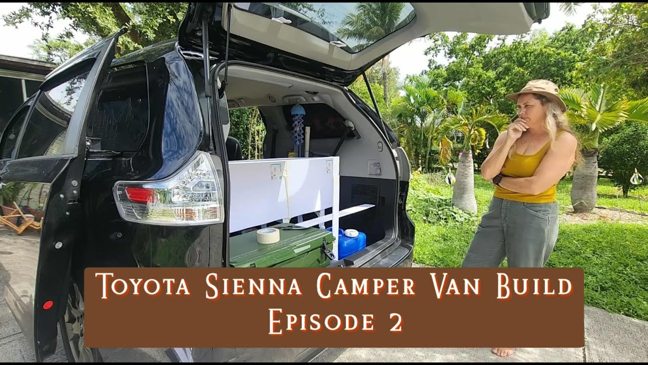 Toyota Sienna Camper Van Build: Ep2