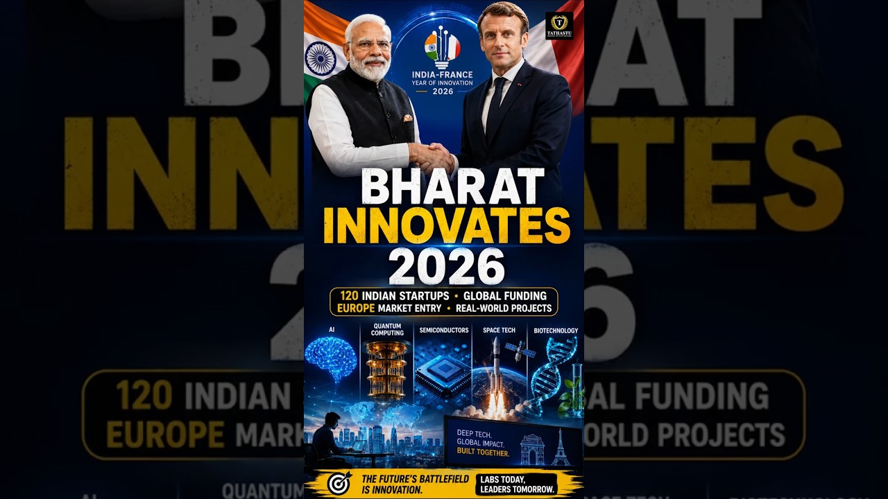 Bharat Innovates 2026 Launched | India-France