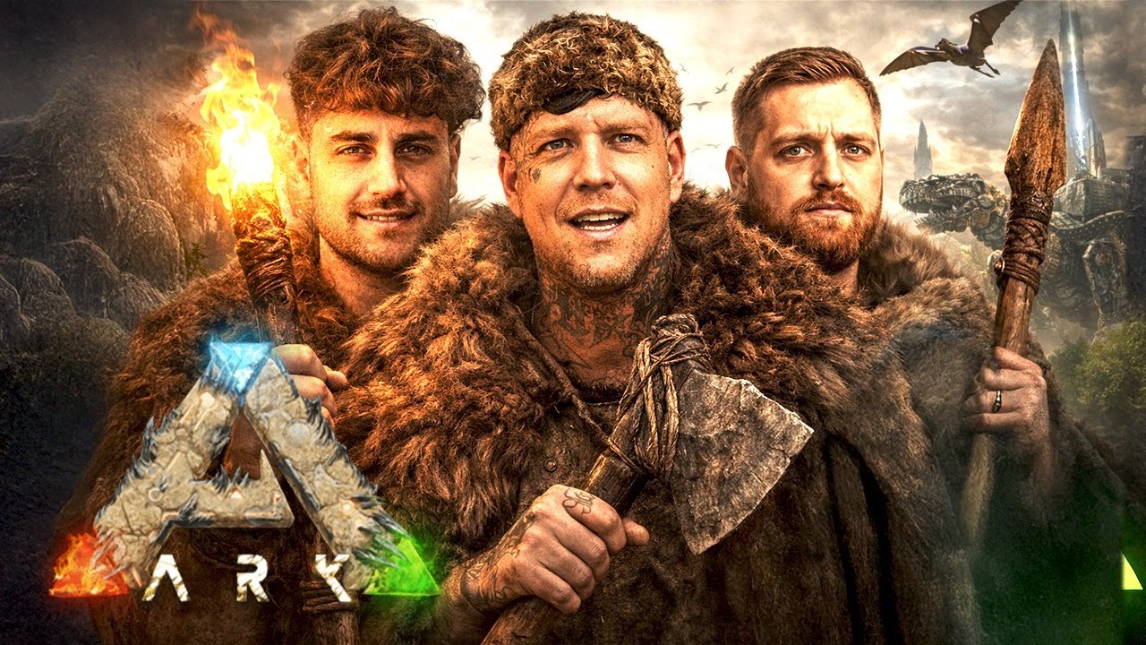 Die DINOSAURIER JAGD startet🔥😱 mit @Trymacs und @EliasN97 | ARK Survival Ascended | SpontanaBlack
