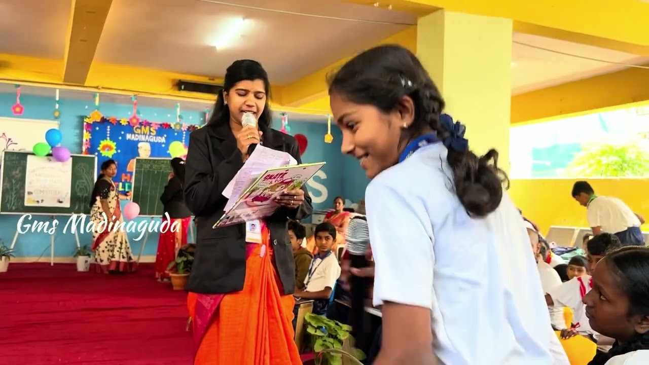 Quiz competition ￼Gms Madinaguda branch 