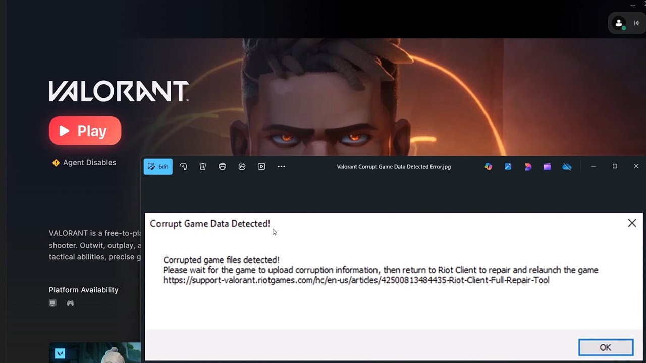 Исправление ошибки «Обнаружены поврежденные игровые данные» в Valorant | Как исправить обнаруженн...