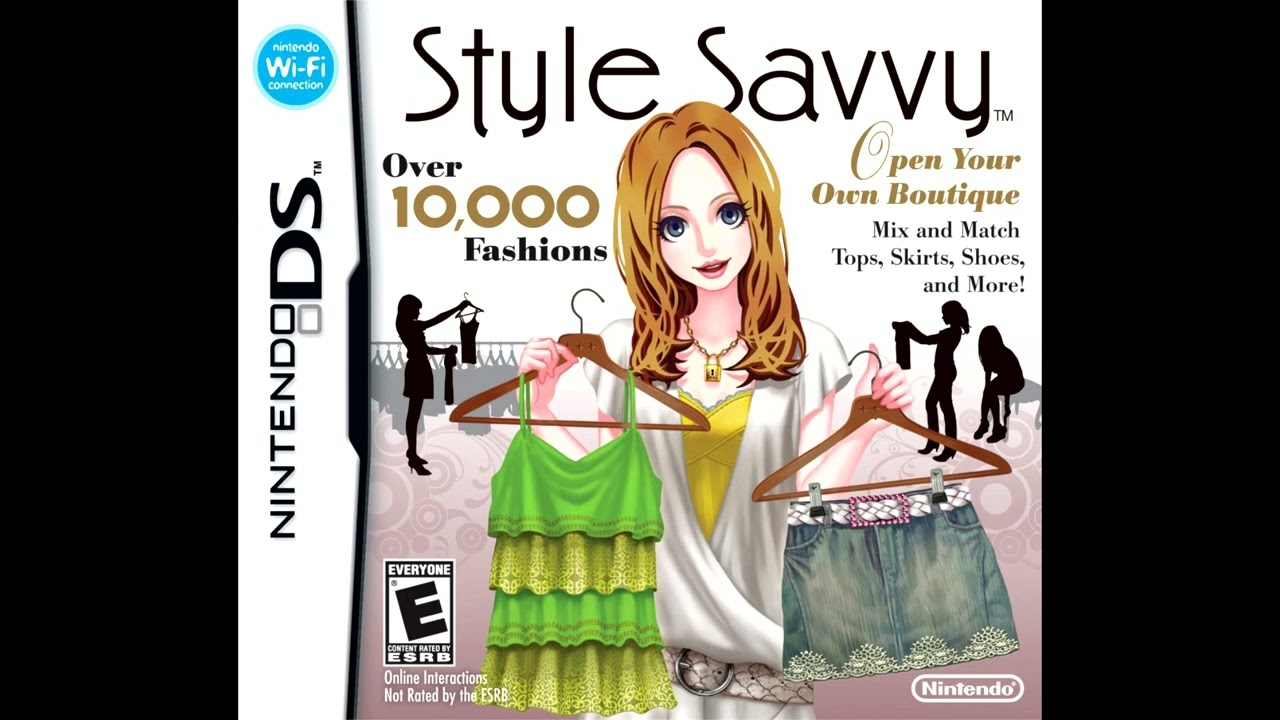 Store Theme 9 - Style Savvy (Style Boutique/Wagamama Fashion: Girls Mode) (OST)