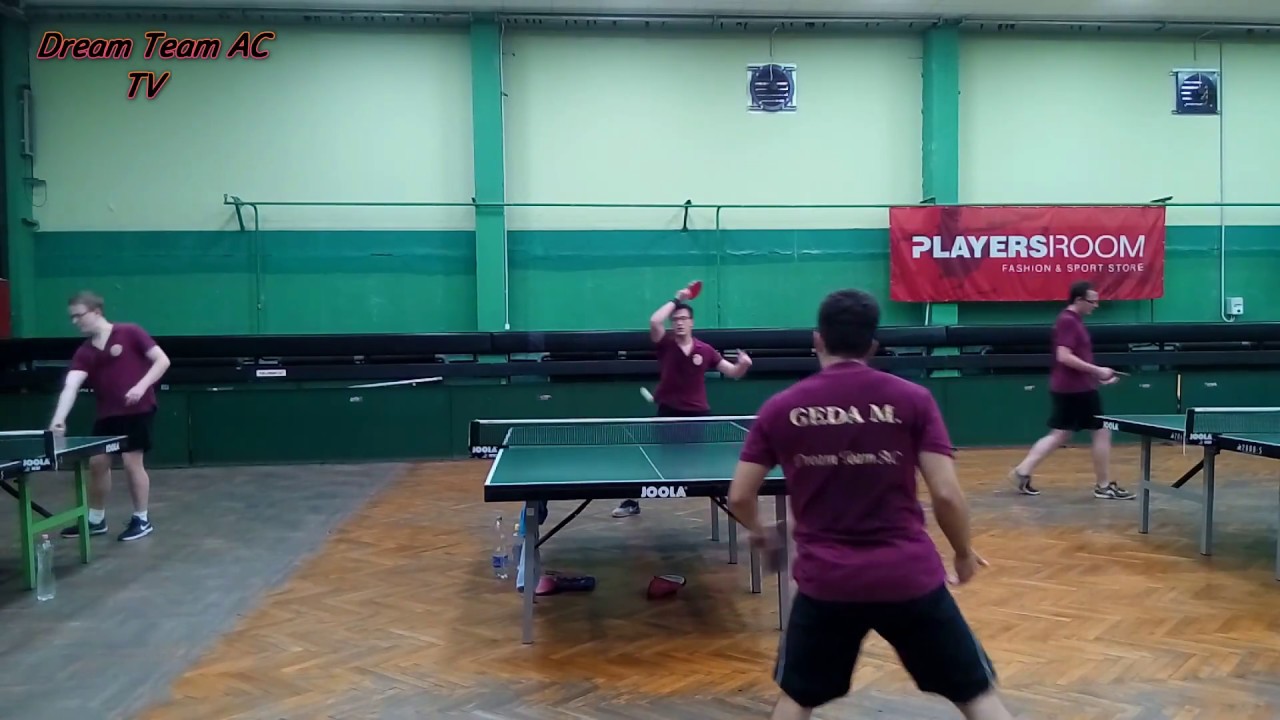 Pörgetés szemcsére Kökény Leventével  - Table tennis spinning against long pips (grass) [Full HD]
