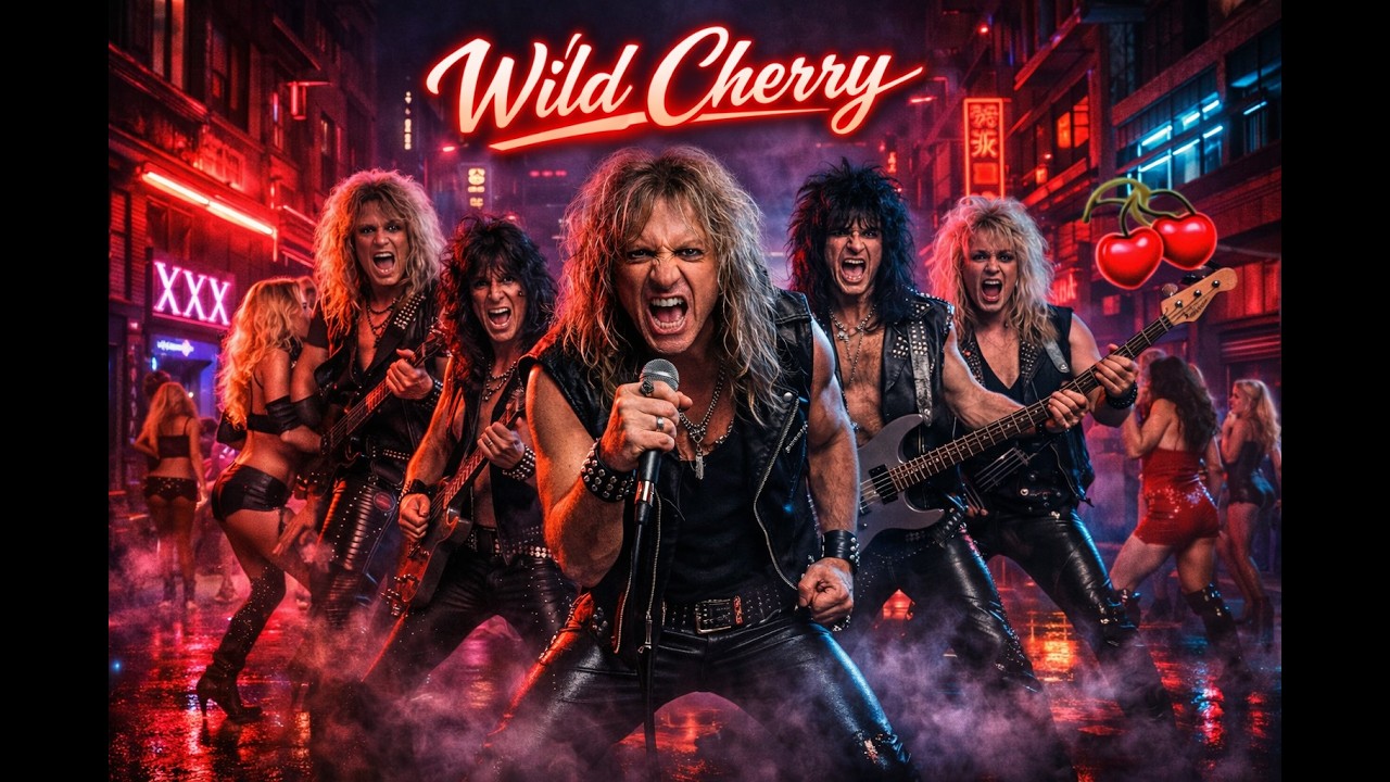 Crimson Riot: Wild Cherry Delivers Pure 80s Metal Fury
