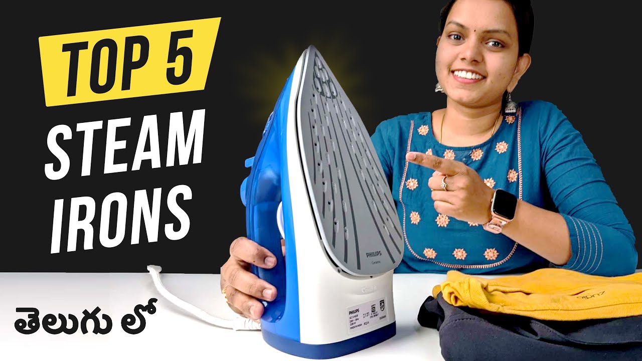 Best Steam Irons in India⚡️REAL-TIME TESTED!! Ironing Heat, Steam, Water Leaks!!⚡️In Telugu⚡️