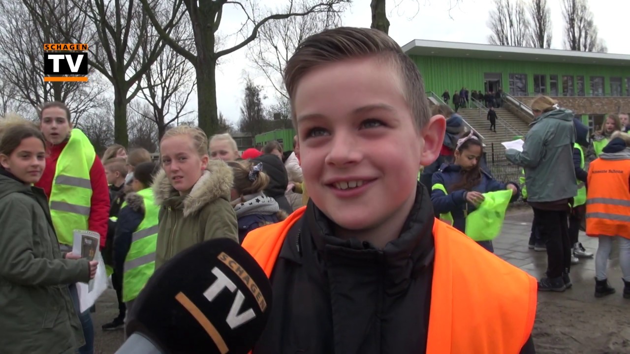 Zwerfafvalactie start bij De Rank in Schagen