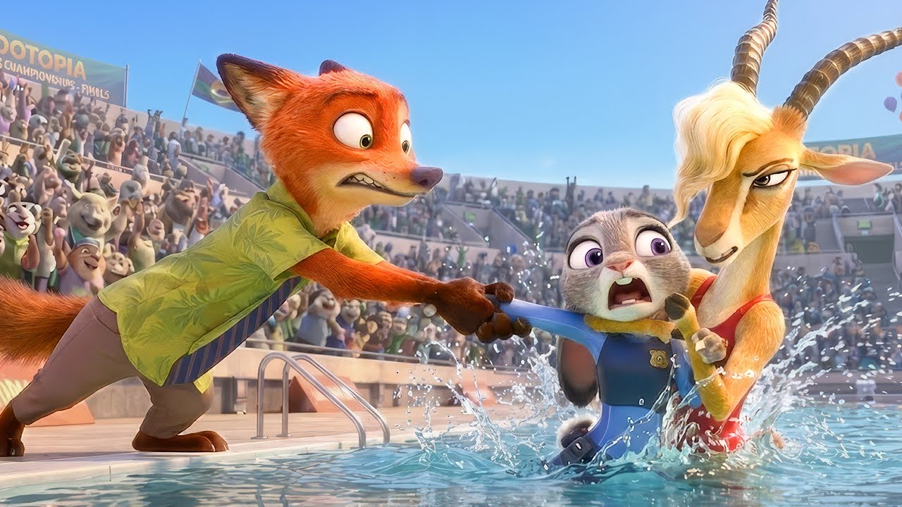 Zootopia 2 | Nick Recuse Judy from Gazelle's Conspiracy & Who Will Win The Swimming Competition?