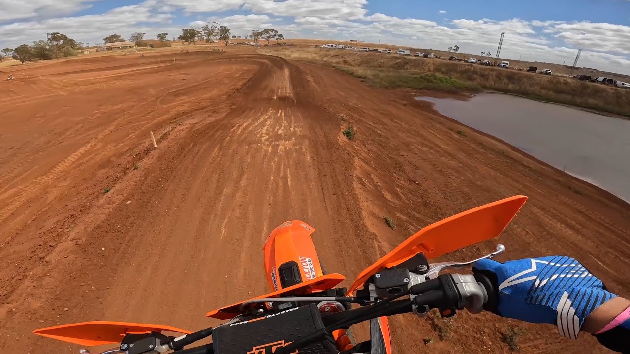 Test Ride 2025 KTM 450 SXF | POV | Ride Park Vic Intermediate Track