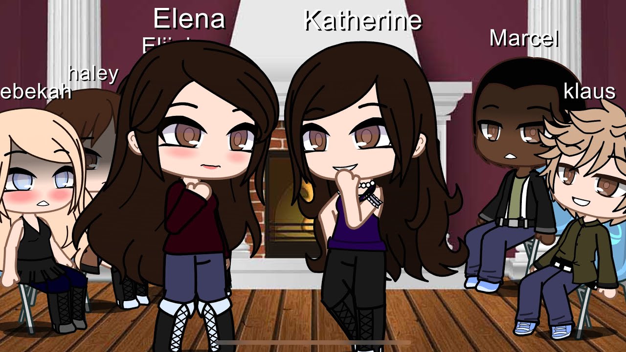 The origanals react to Elena/Katharine