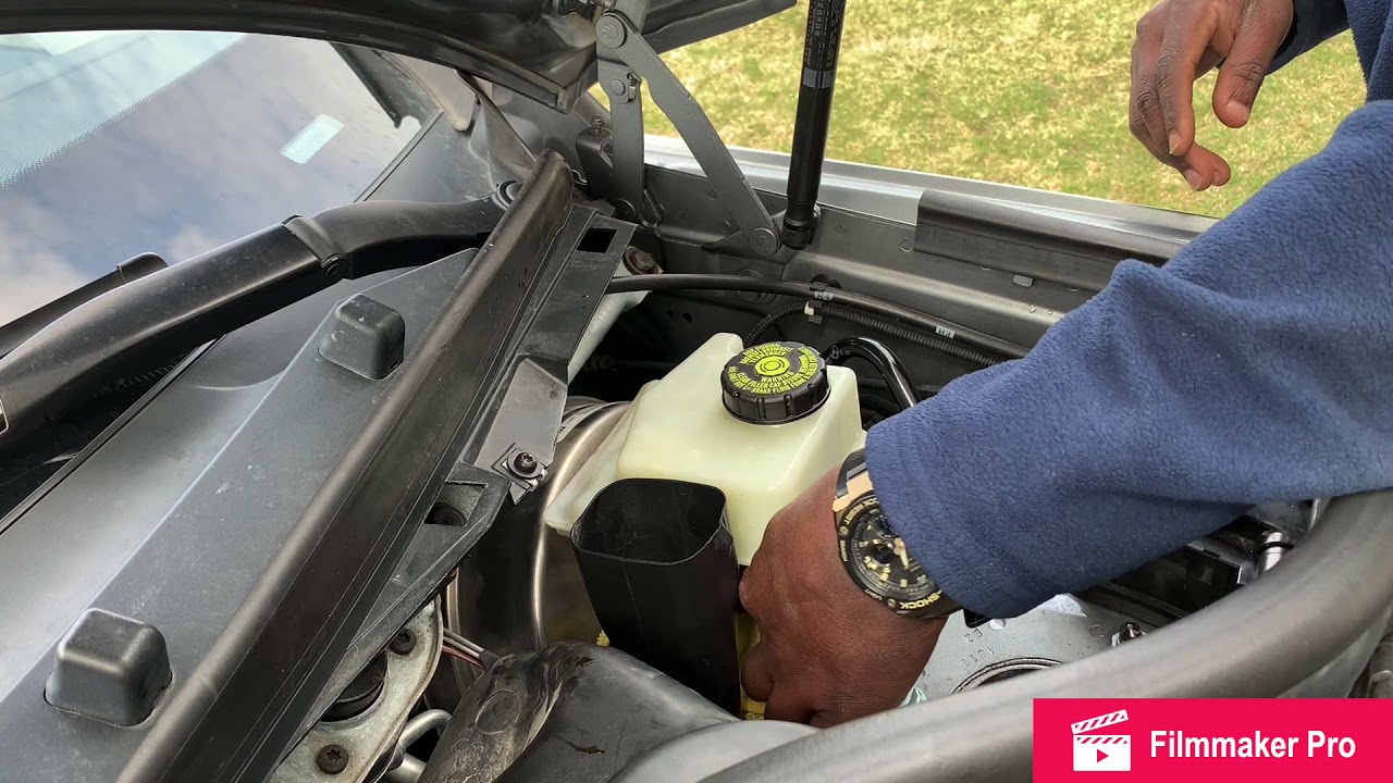 Fixed my ML350: how to replace brake fluid reservoir on 2013 ML350