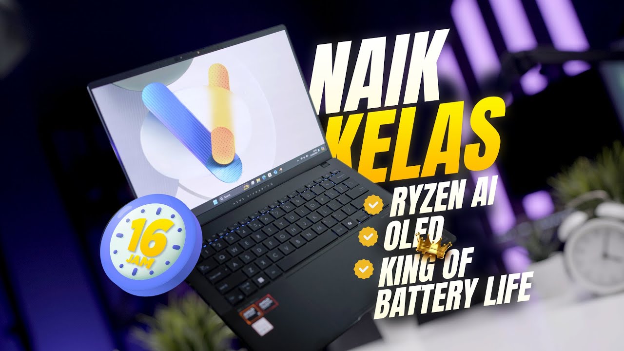 Laptop Ryzen AI Terbaik 2024?! | Review ASUS Vivobook S 14 OLED