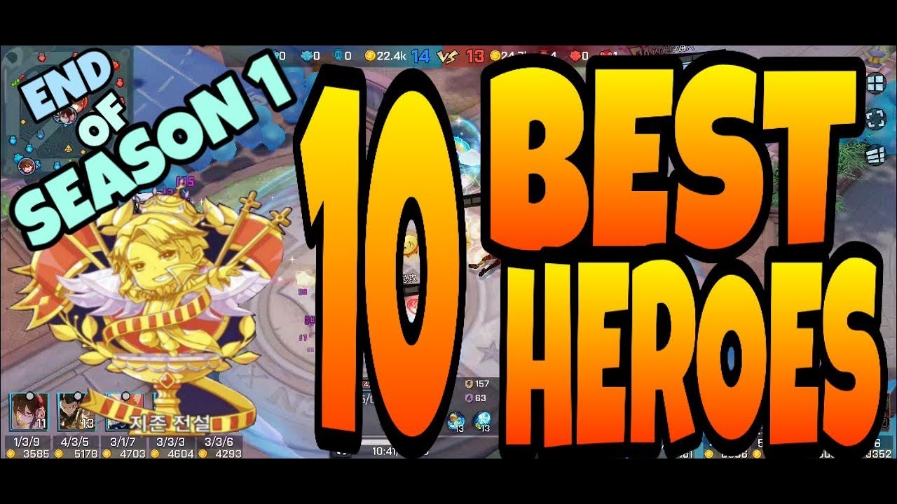 TOP 10 BEST HEROES for SOLO RANK in Extraordinary Ones MOBA End of Season 1