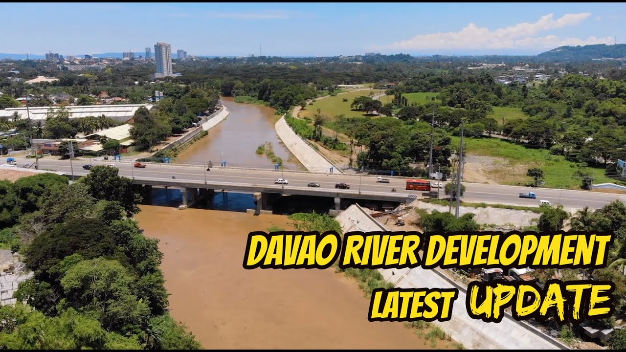 Davao River Development Latest Update (Diversion Road Bridge - San Rafael Bridge Segment)