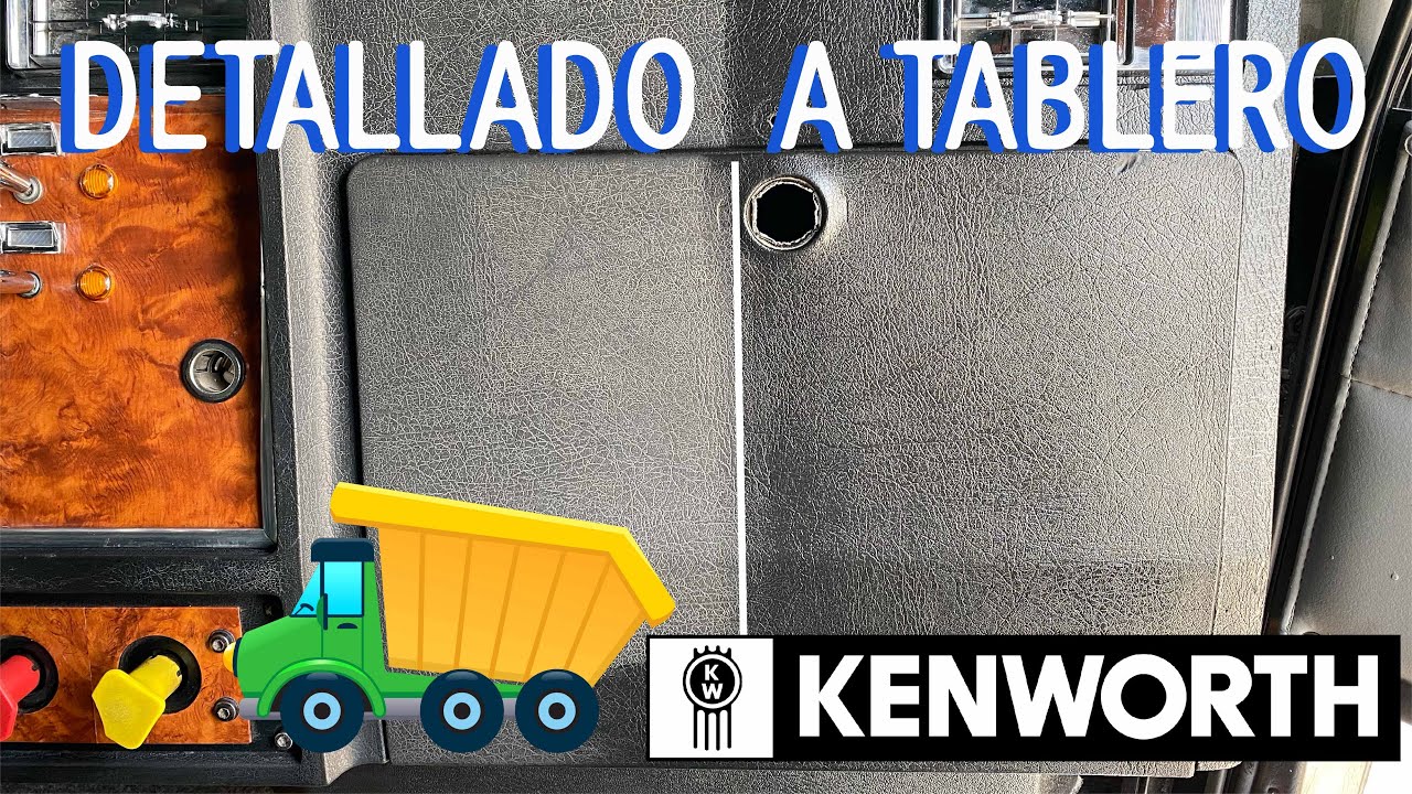 Detallado de tablero Kenworth T600