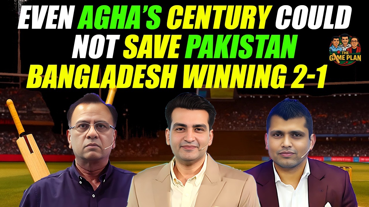 Even Agha’s Century Could Not Save Pakistan Bangladesh Winning 2-1| Basit Ali | Kamran Akmal