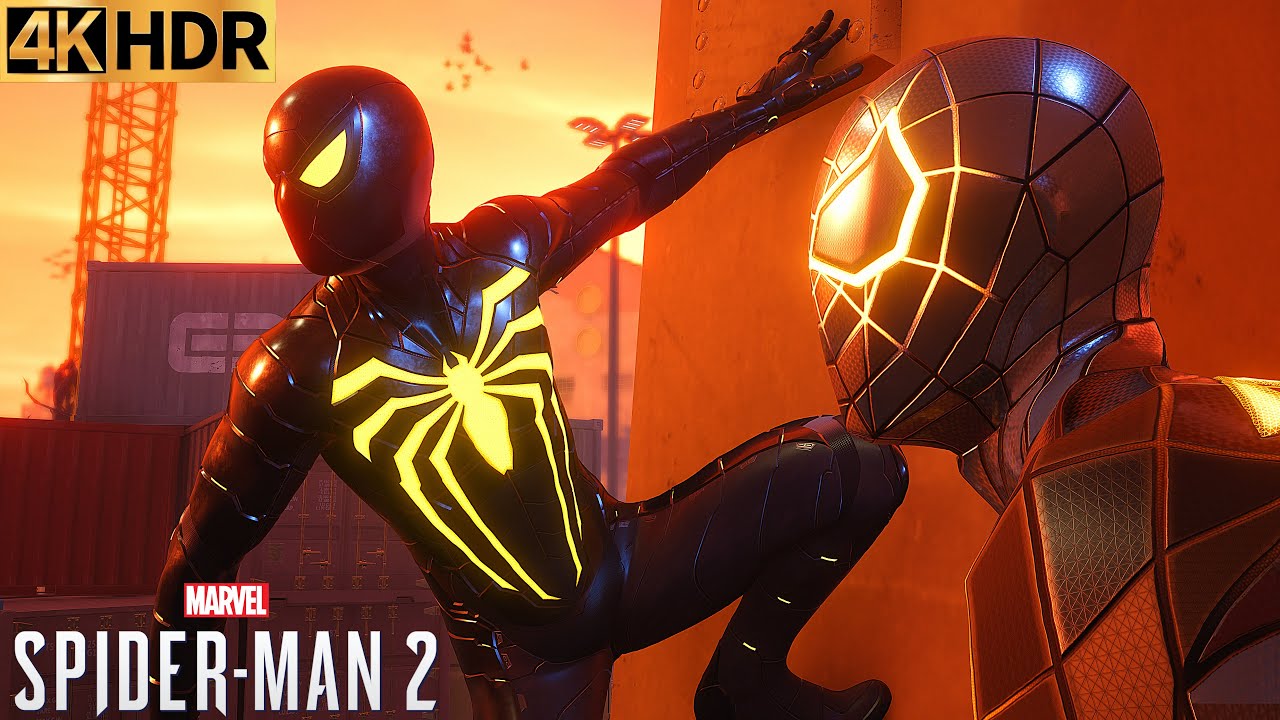 Anti-Ock & Programmable Matter Suits vs. Symbiotes | Marvel's Spider-Man 2 (4K60FPS HDR) Gameplay