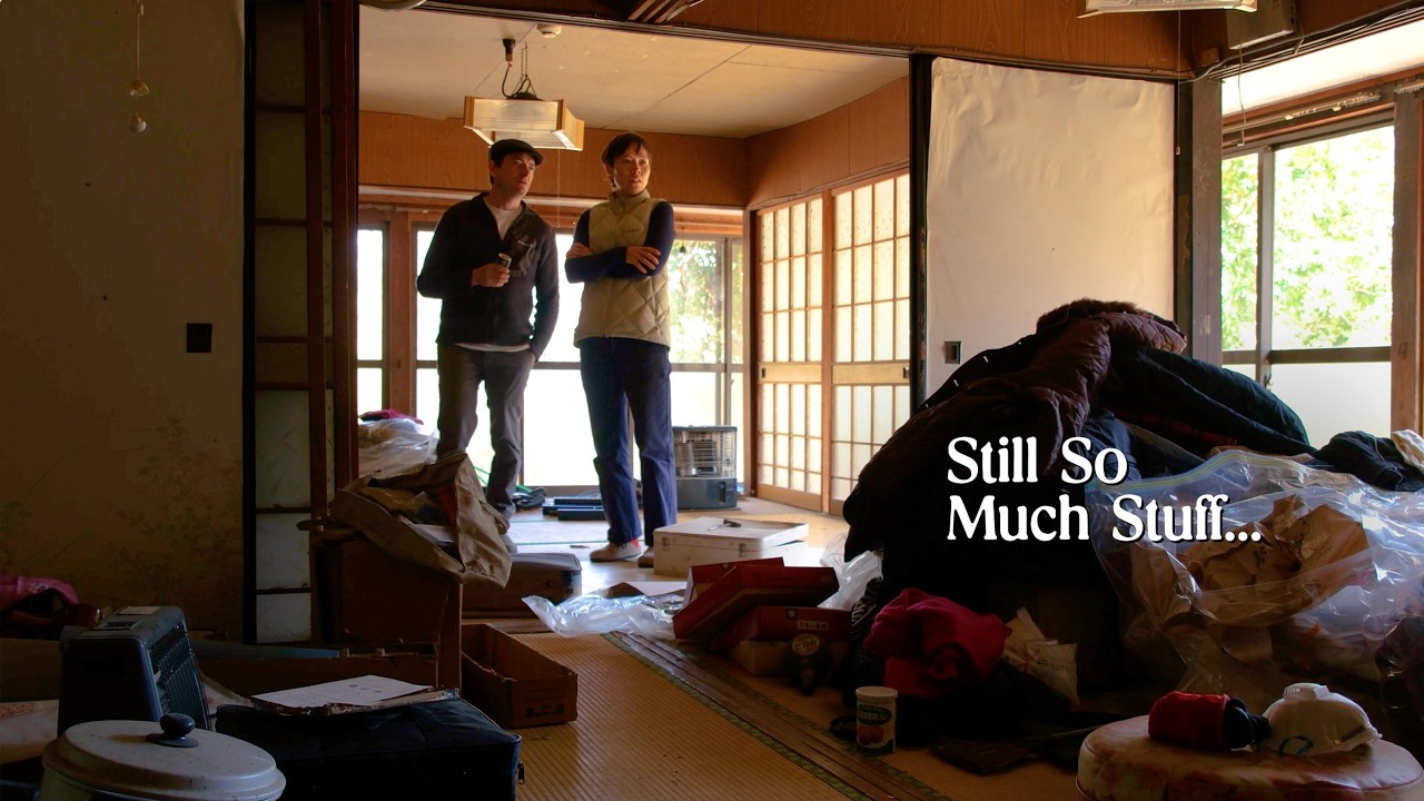 Spring Cleaning Our Akiya House in Rural Japan | Recycling Clothes & Electronics (Ep. 5)