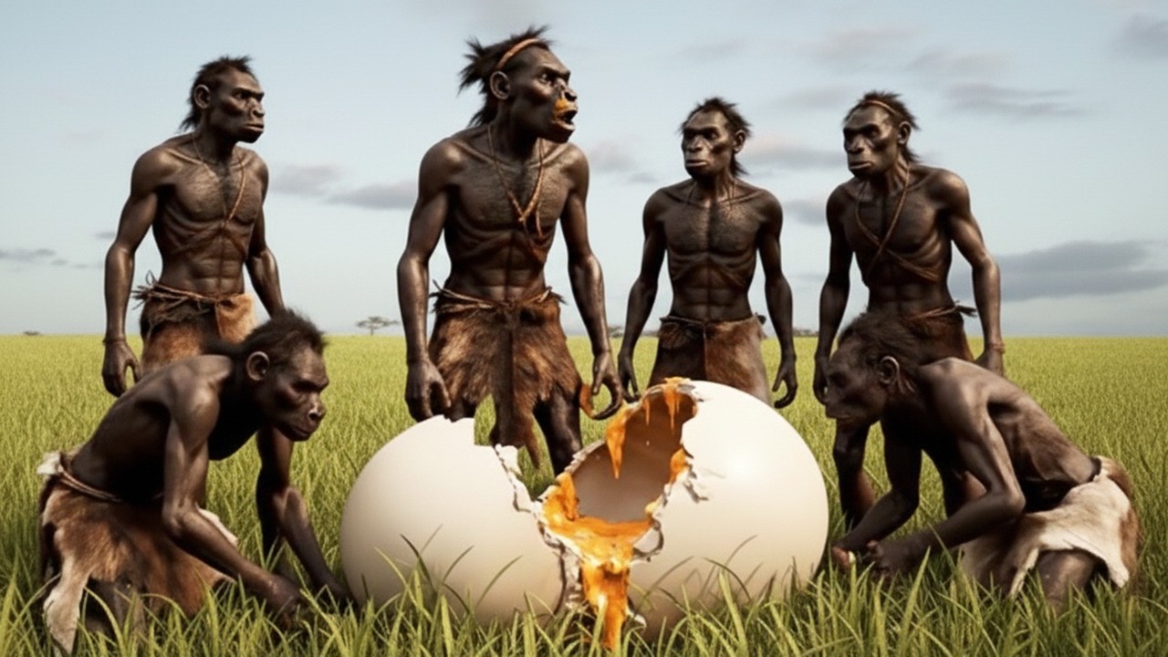 EARLY HUMANS vs WILD PREDATORS ⚡ Who will be last one standing? | Survival challenge in Stone Age