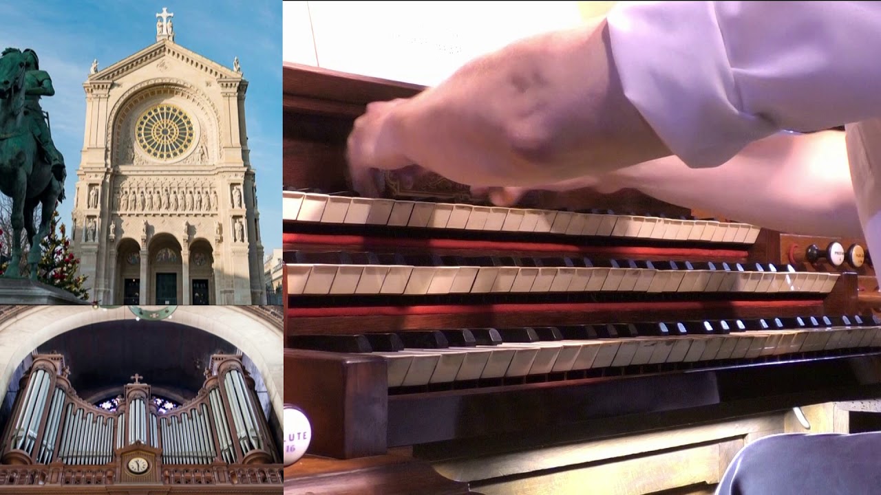 E. Gigout: Scherzo - Christophe Martin-Maëder - L'orgue Saint-Augustin Paris