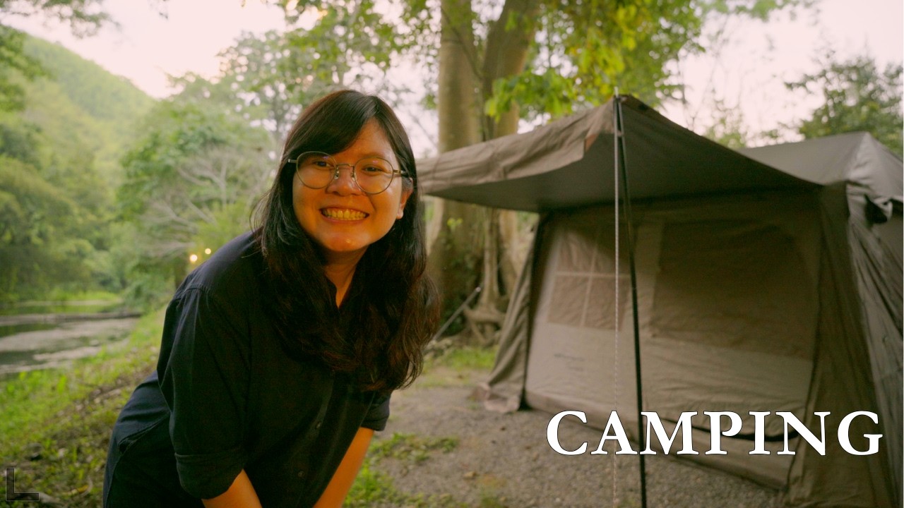 CAMPING การเปลี่ยนแปลงครั้งยิ่งใหญ่ ร่มไม้ริมธาร สวนผึ้ง ราชบุรี | Its me Maan 103