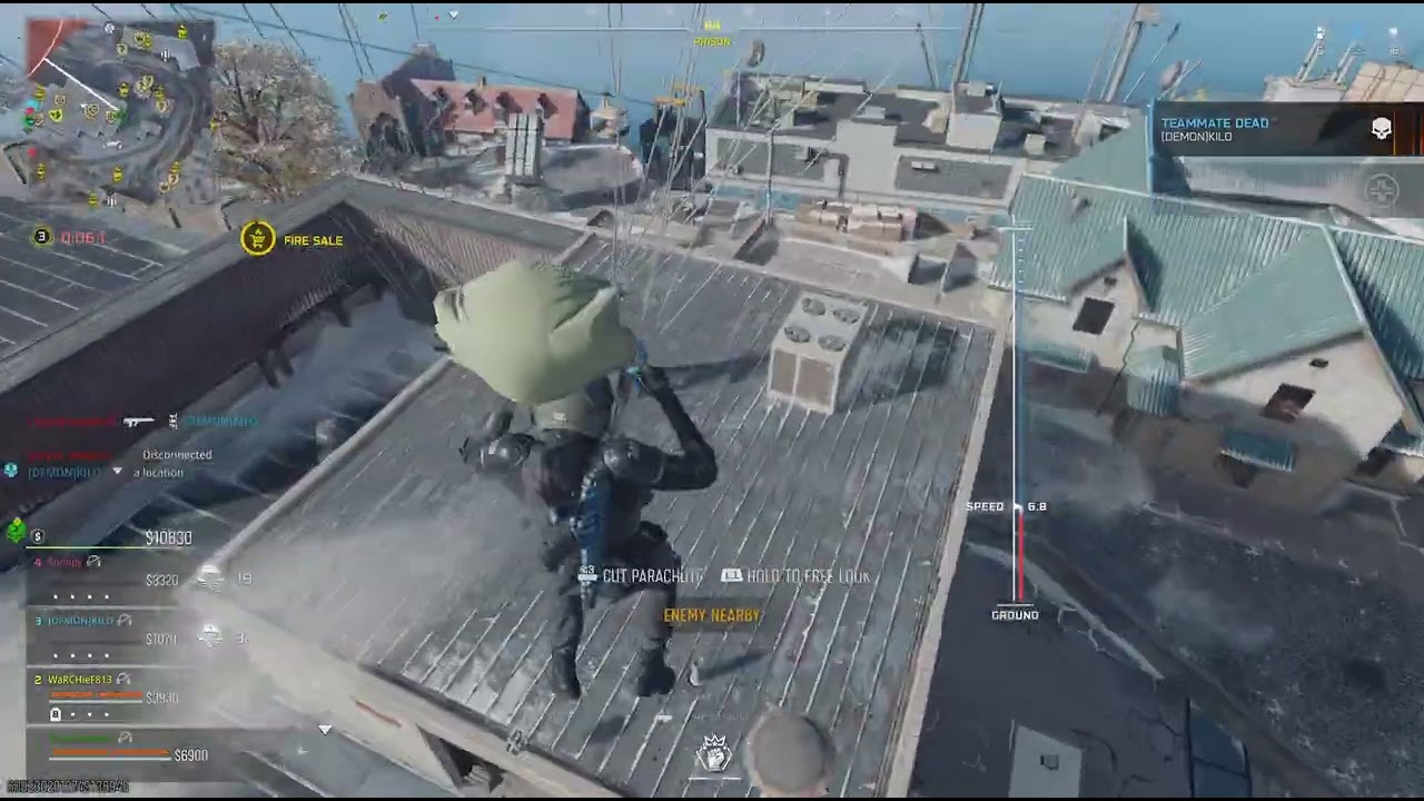 War zone.Third person.