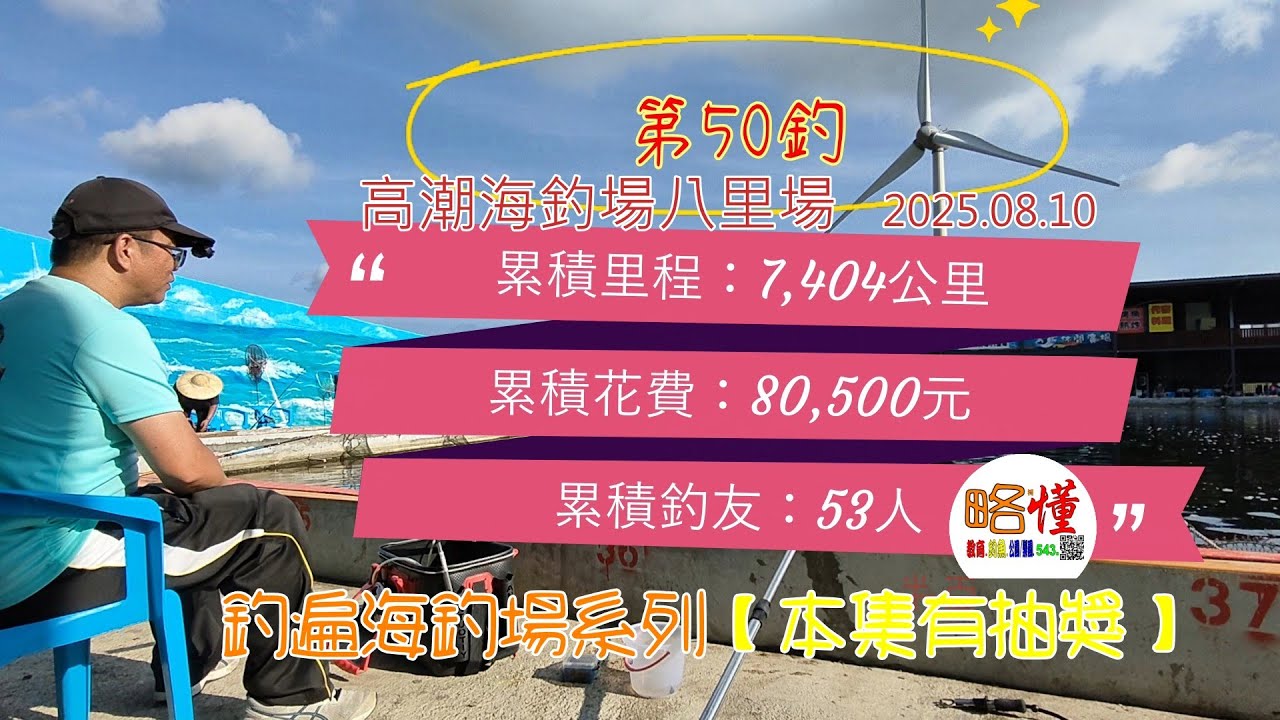 釣遍海釣場 柯懂 050 新北林口-高潮海釣場八里場｜海口釣具｜每五集回顧｜我要抽竿！不要修竿！｜115年2月1日上午9點起柯懂釣魚粉絲專頁直播抽獎＃台灣釣魚＃台湾釣り＃海釣場