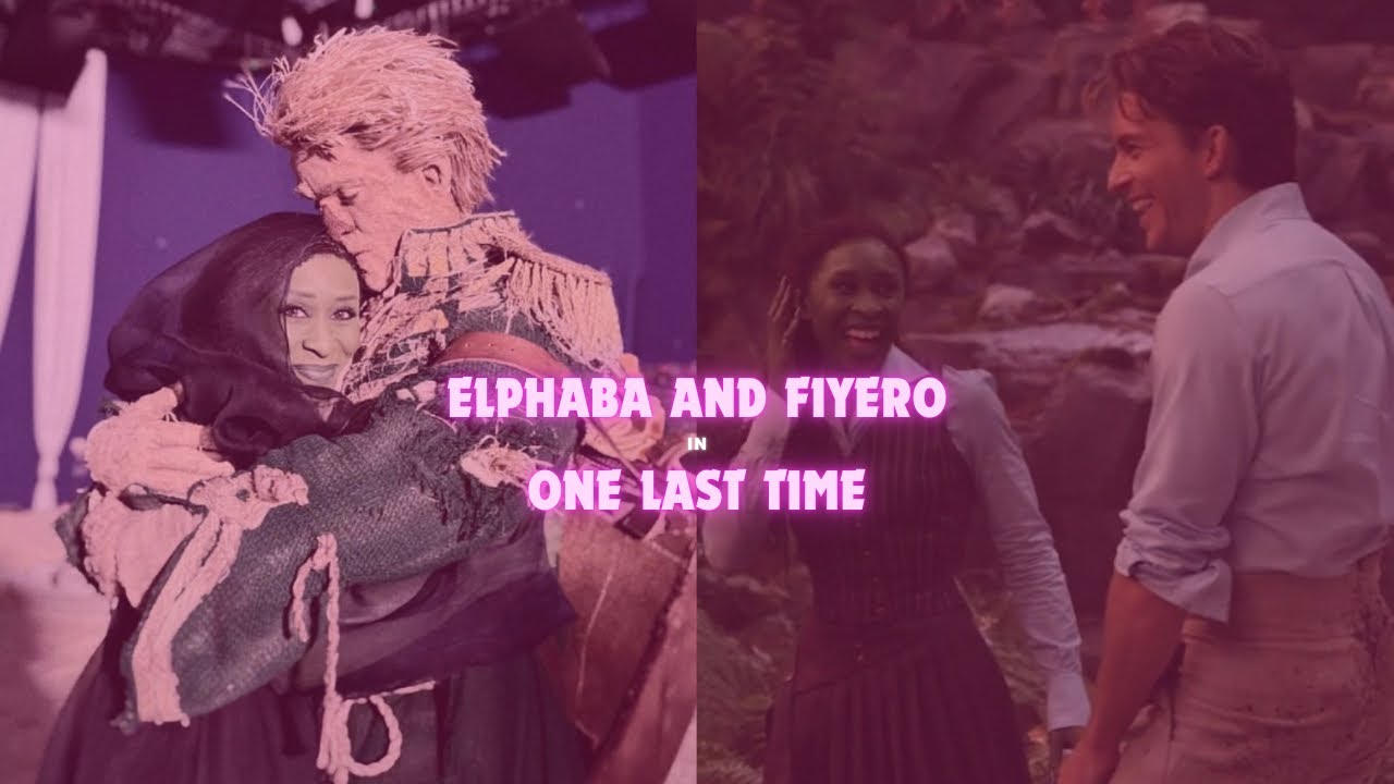 Elphaba and Fiyero in One Last Time 💚🫧