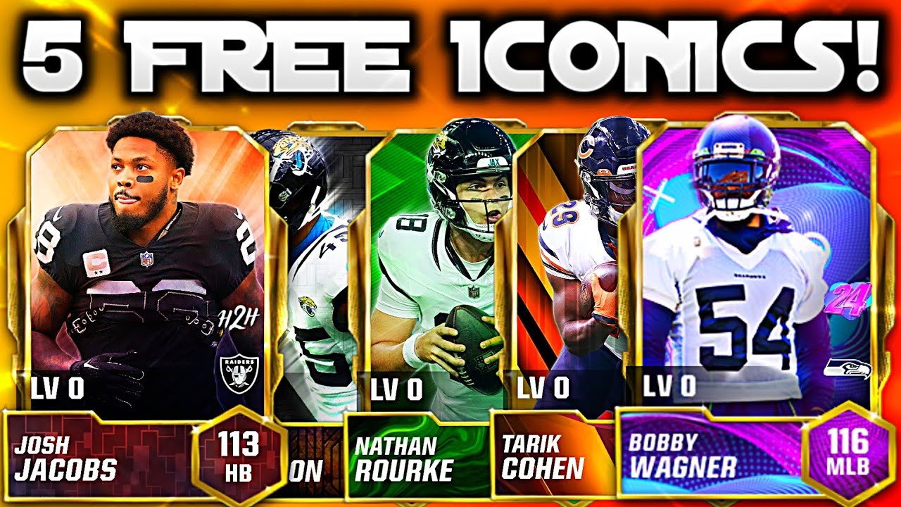 DO THIS NOW! GET 5 FREE ICONICS! - Madden Mobile 24