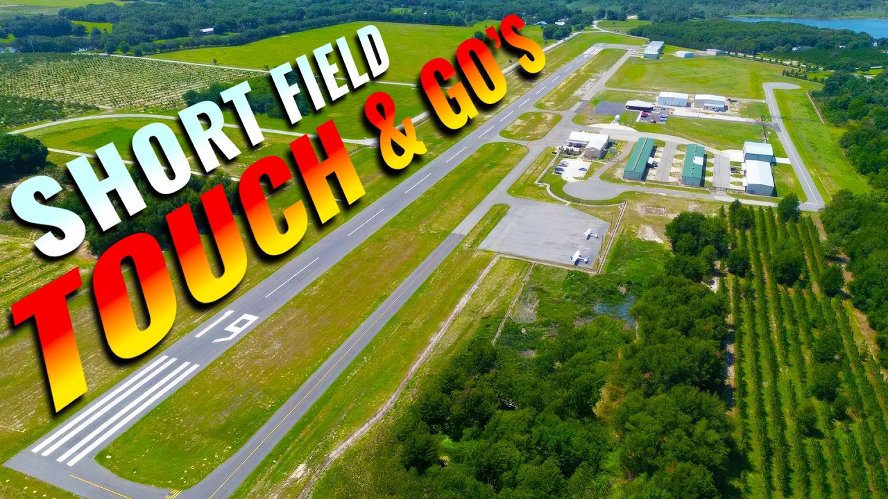 🛫 Short Field Landings in a Piper Archer | Umatilla Airport 🛬