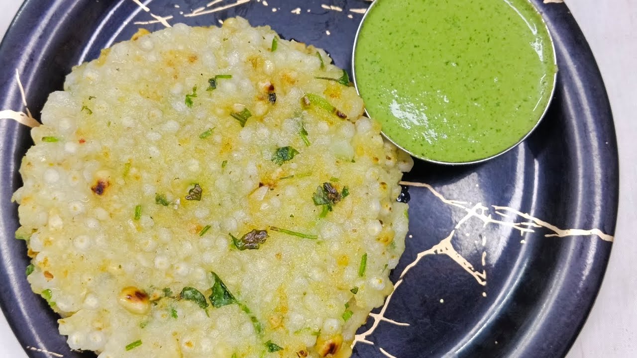व्रत में खाने वाला साबूदाना चीला | Navratri Special Recipe | Mast Masala Rasoi 