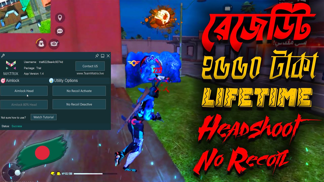 Matrix Regedit Free Fire 🎯👑!! No Recoil & Headshot ! Matrix Regedit ! Regedit Free Fire , Regedit
