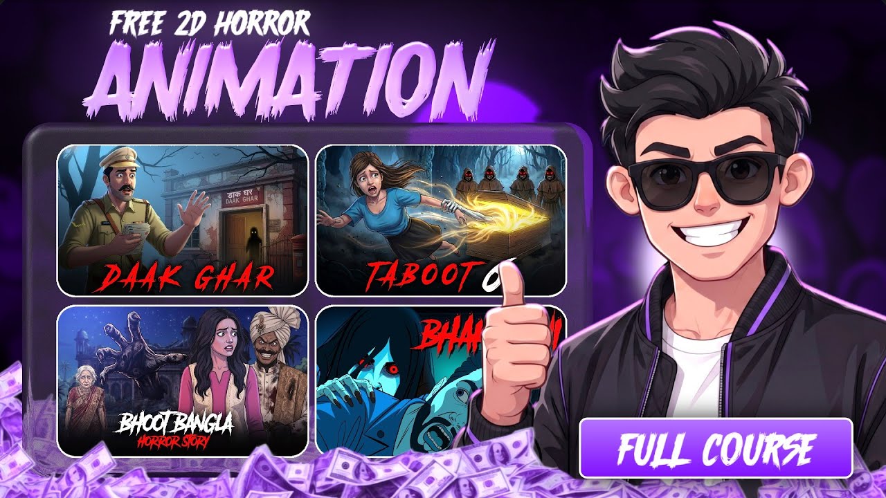 How to Make Viral Horror Animation Videos with FREE AI Tools (Easy Steps)