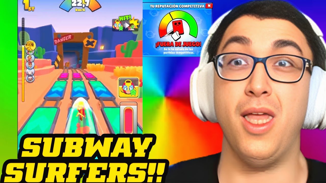 TREBOR es BANEADO del COMPE🙏 y se PONE a JUGAR a SUBWAY SURFERS🚧 y CLASH ROYALE👑