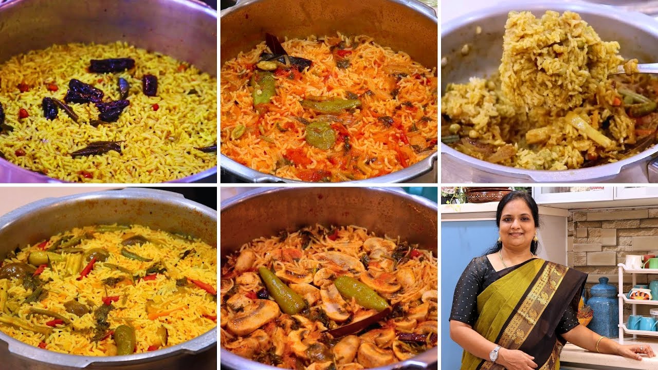 5 நாட்களுக்கு 5 விதமான லஞ்ச் பாக்ஸ் ரெசிப்பீஸ் | Lunch Box Recipes | One Pot Lunch Recipes