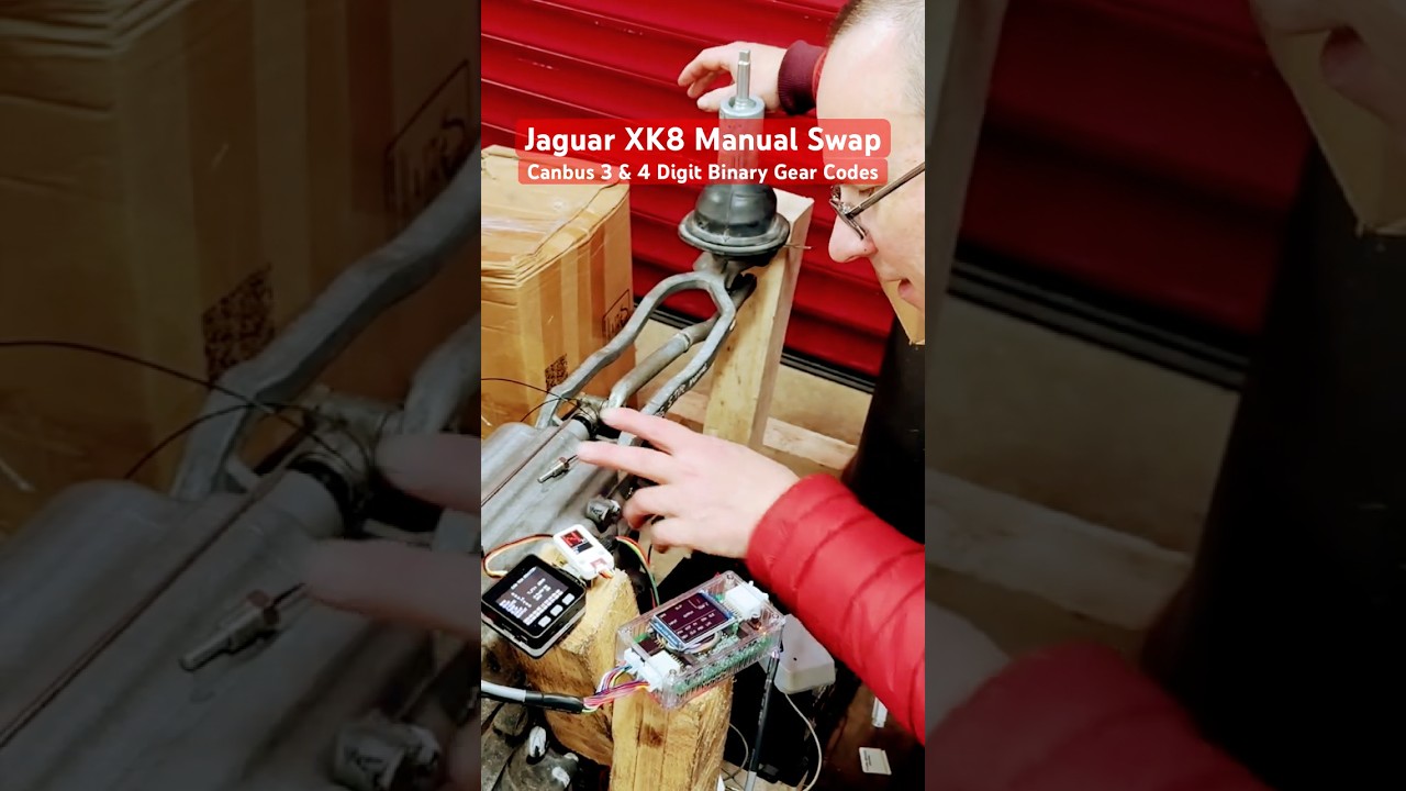 Замена механической коробки передач на Jaguar XK8. Взлом шины CAN: почему отказала 6-я передача! ...