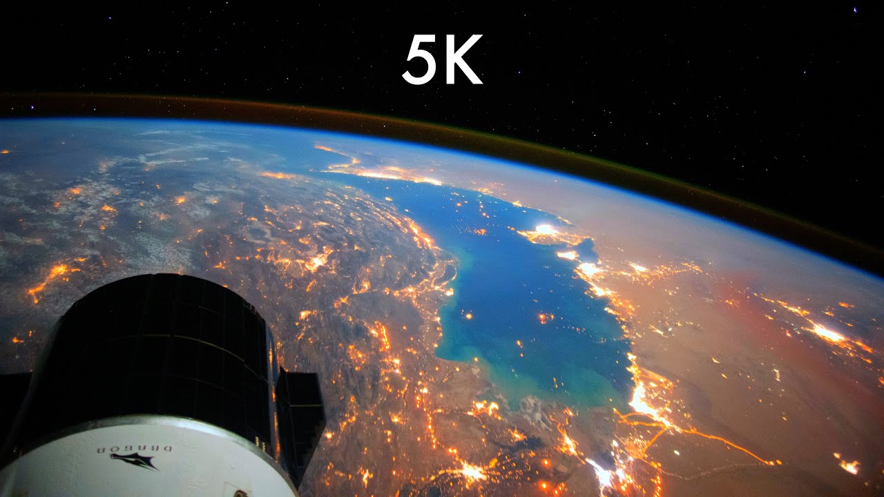 Las luces artificiales de nuestro Planeta Tierra desde el ESPACIO