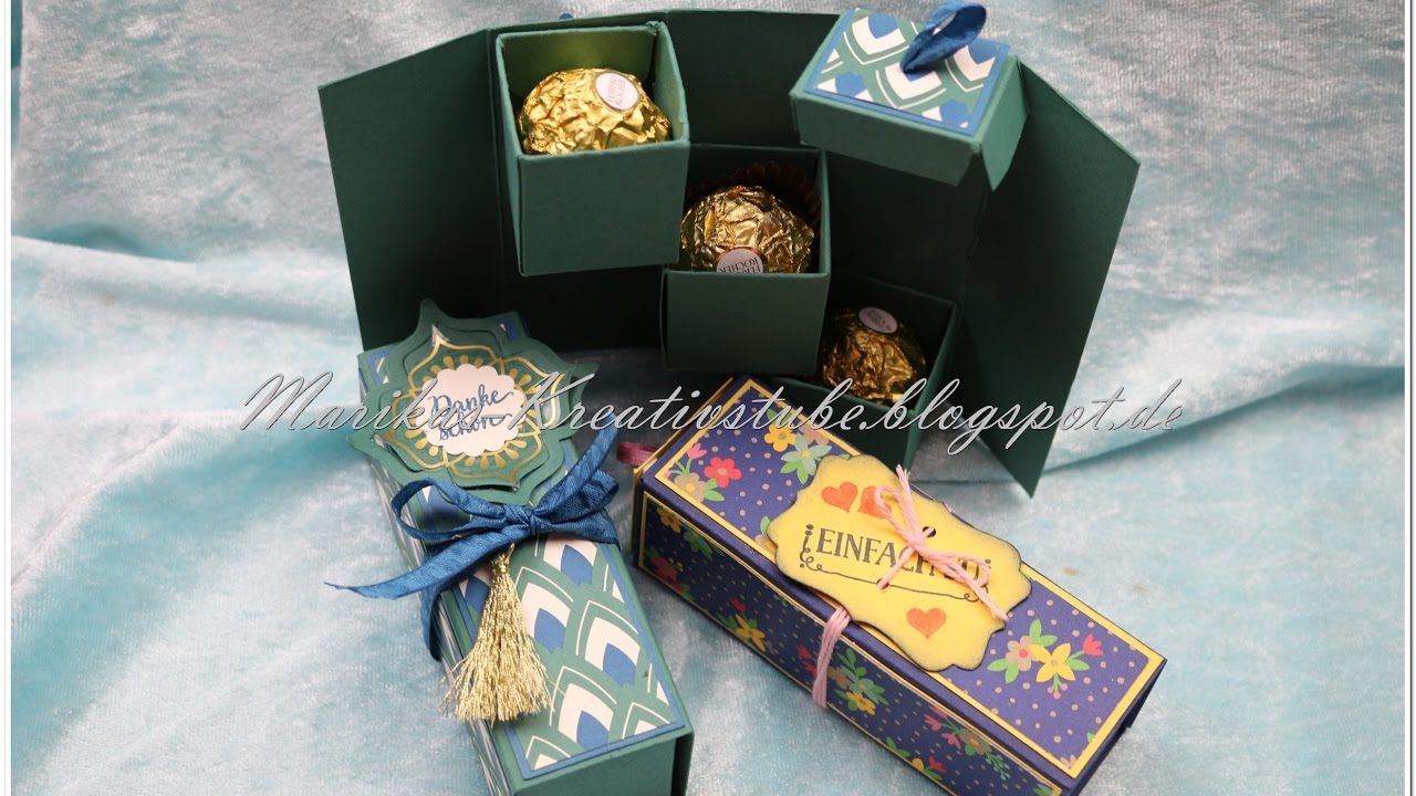 3 Lagen Box, gefüllt mit Ferrero Rocher, Produktpaket 