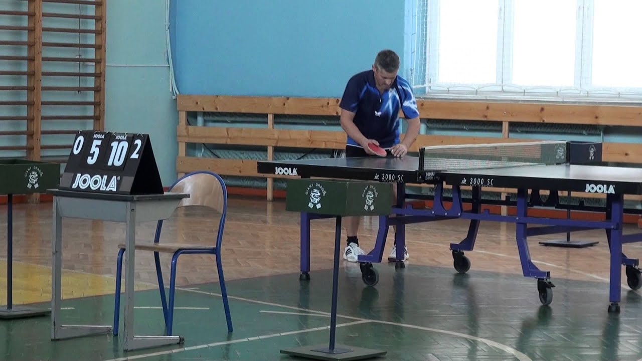 Tenis Stołowy- III liga ATS Stargard (Kłys K.) - LECH Czaplinek (Romanowicz W.) 5.01.2013r.