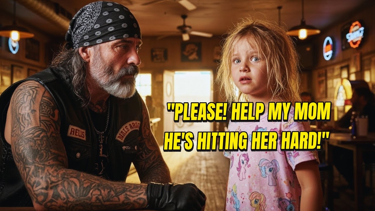 LITTLE GIRL RAN TO THE HELLS ANGELS CRYING, 