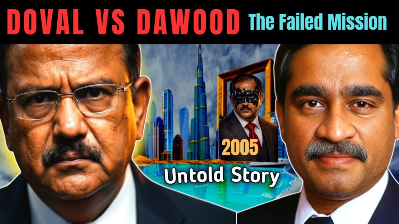 Ajit Doval vs. Dawood: What happened that night in Dubai? Why did the Mumbai Police protect Dawood? 😱 Operation D