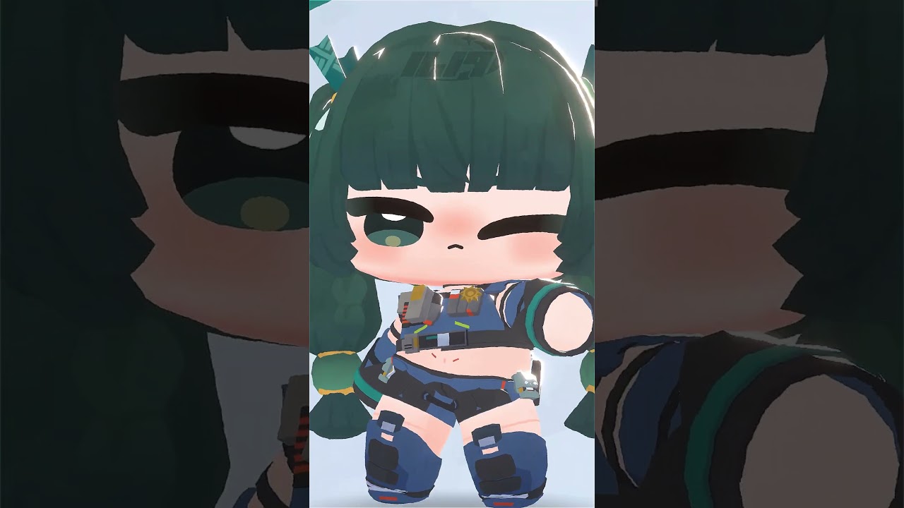 QingYi's Wait Dance #QingYi #zzzero #zenlesszonezero #絕區零 #젠레스 #ゼンゼロ #3danimation