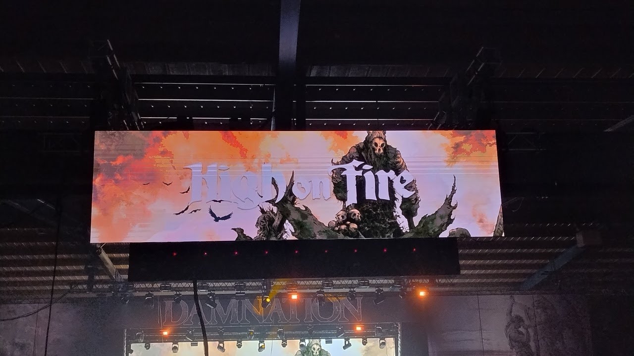 High on Fire - Fireface live @ Damnation Festival, Manchester, BEC Arena, 8/11/2025