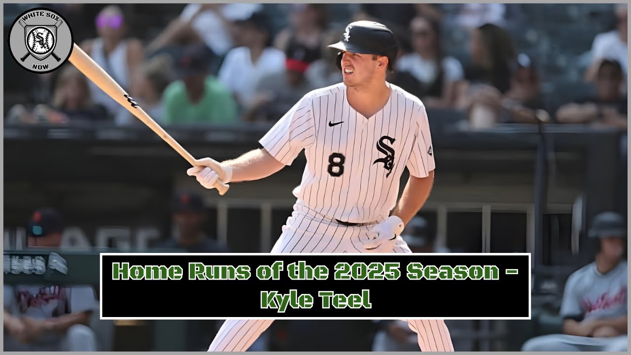 White Sox Home Runs of the 2025 Season - Kyle Teel
