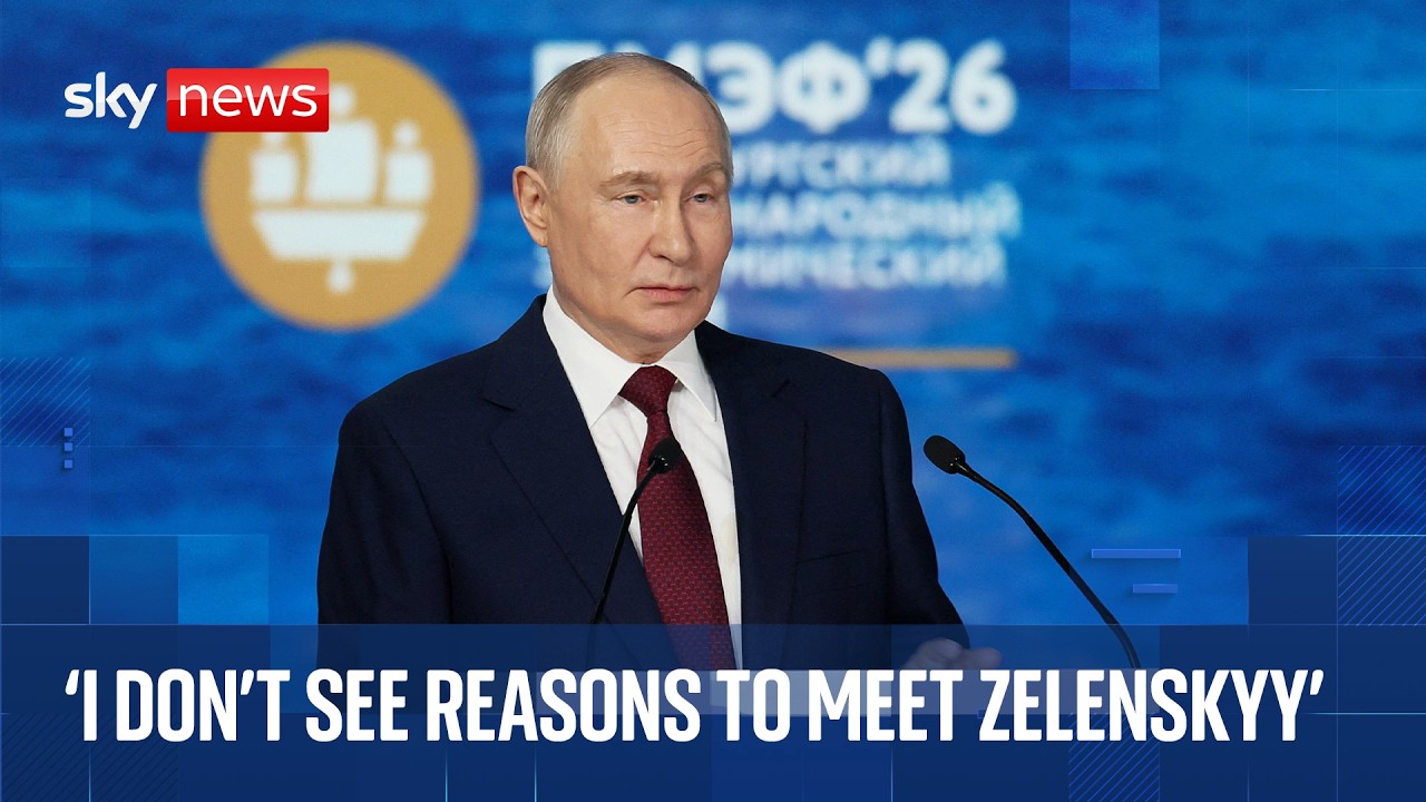 Putin addresses Zelenskyy letter at event heralding 'new global economic order'