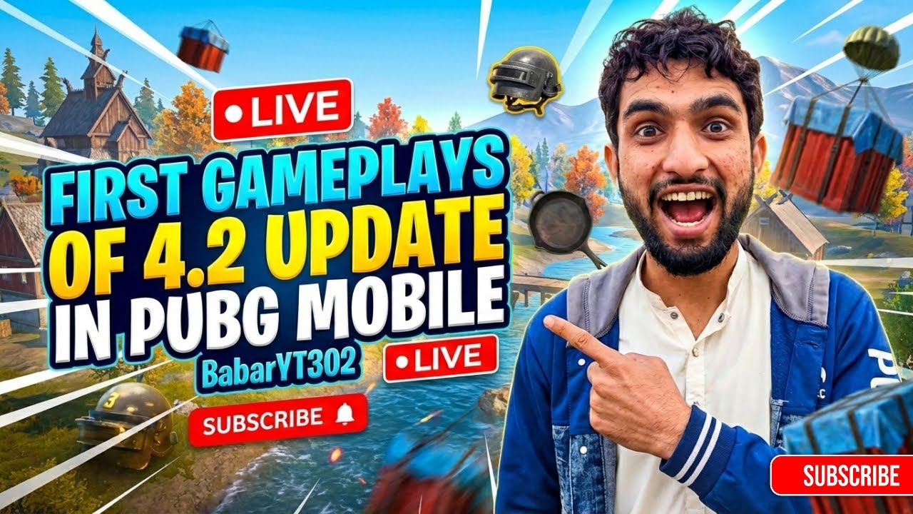 PUBG Mobile 4.2 Update FIRST Gameplay 😍 | New Features LIVE!