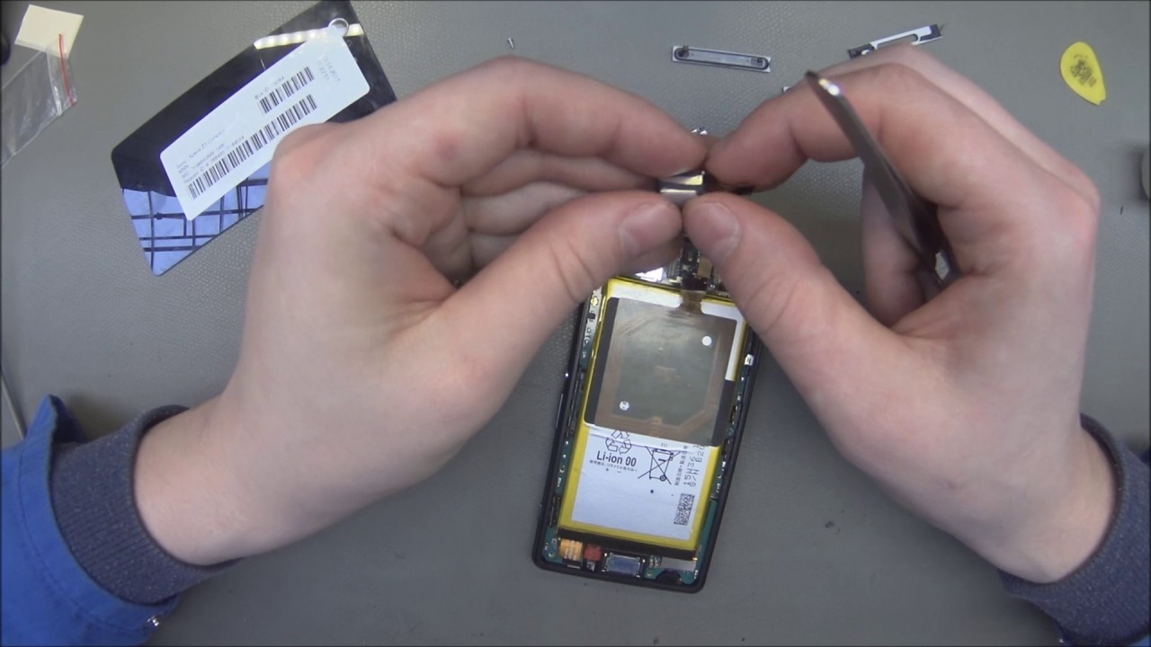 SONY XPERIA Z3 Compact D5803 Disassembly/replace display module