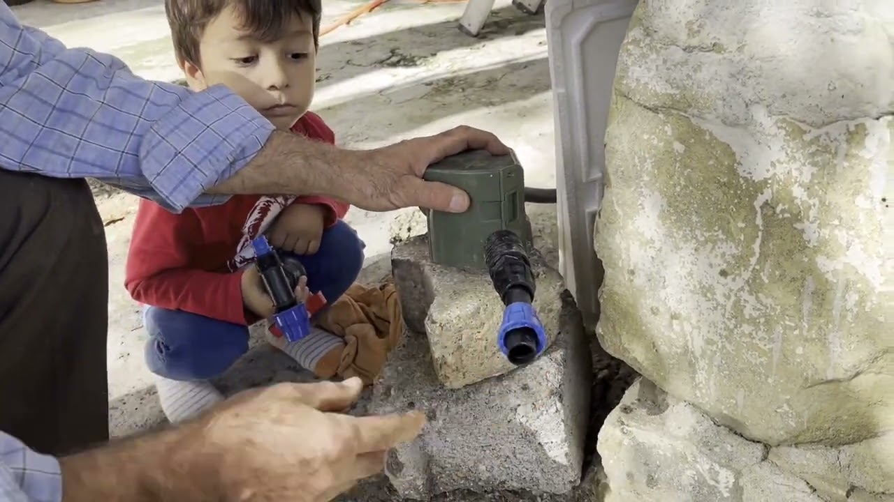 Mini Seramıza Otomatik Damlama Sulamayı Ekledik.