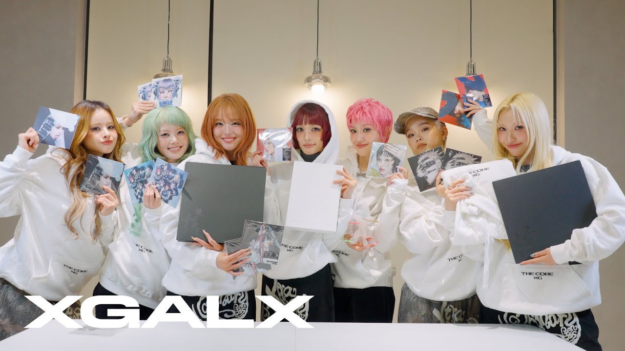 XG 1st Full Album 'THE CORE - 核' Unboxing