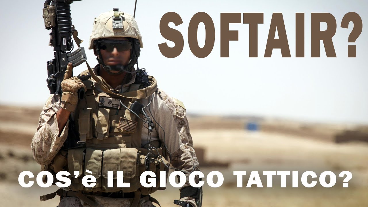 COS'è IL SOFTAIR E IL GIOCO TATTICO?